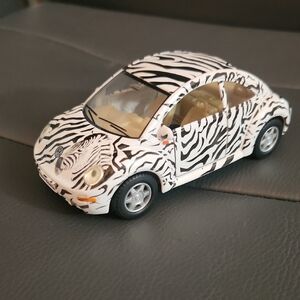 Zebra Print Beetle Toy Car